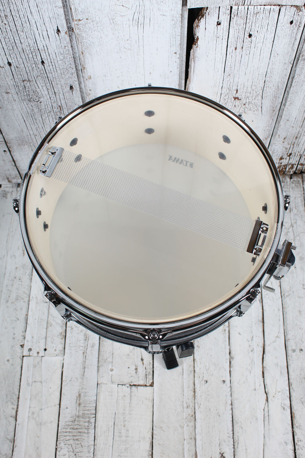Tama ST52H5CCSS Stagestar 5 Piece Complete Drum Set with Stands and Throne Cosmic Silver Sparkle