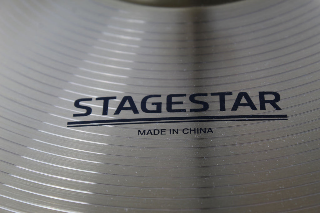 Tama ST52H5CCSS Stagestar 5 Piece Complete Drum Set with Stands and Throne Cosmic Silver Sparkle