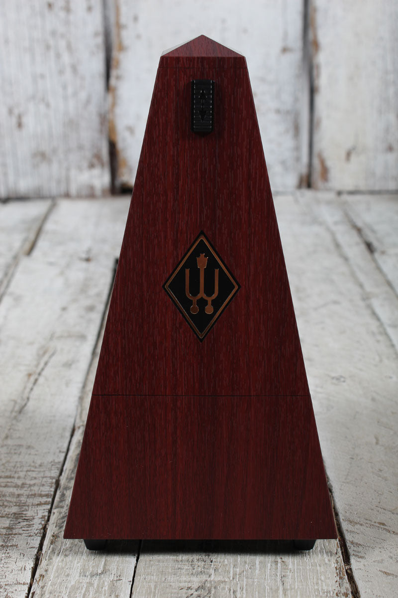 Wittner W845111 Traditional Mechanical Pyramid Pendulum Metronome Faux Mahogany