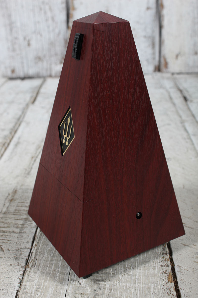 Wittner W845111 Traditional Mechanical Pyramid Pendulum Metronome Faux Mahogany