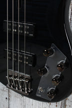 Yamaha TRBX604FM TBL 4 String Electric Bass Guitar Flame Maple Top Trans Black