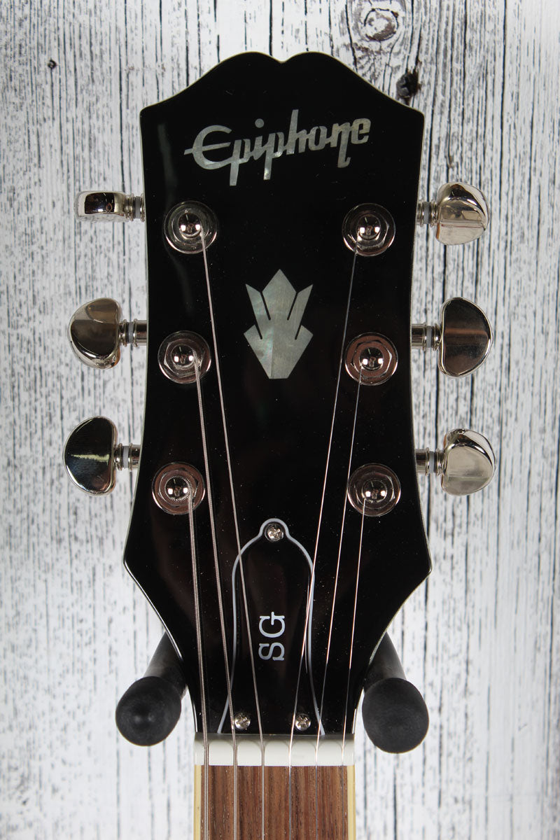 Epiphone SG Standard Solid Body Electric Guitar Silver Mist with Gig Bag