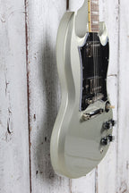 Epiphone SG Standard Solid Body Electric Guitar Silver Mist with Gig Bag