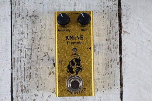 Kmise Mini Tremolo Electric Guitar Effects Pedal