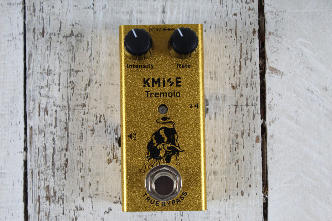 Kmise Mini Tremolo Electric Guitar Effects Pedal