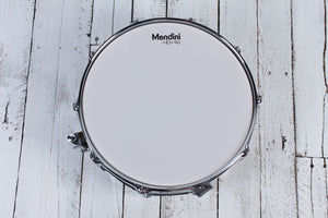 Mendini by Cecilio 14 x 5.5 inches Snare Drum Kit Practice Snare Drum with Gig Bag Sticks and Stand