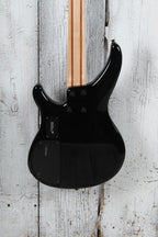 Yamaha TRBX604FM TBL 4 String Electric Bass Guitar Flame Maple Top Trans Black