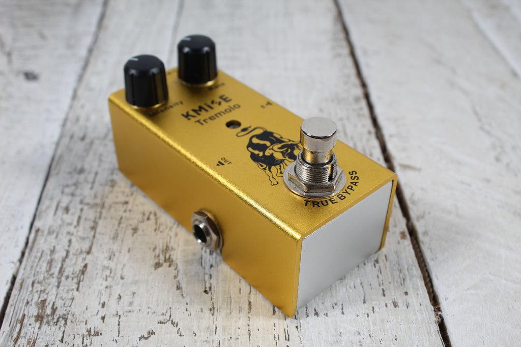 Kmise Mini Tremolo Electric Guitar Effects Pedal