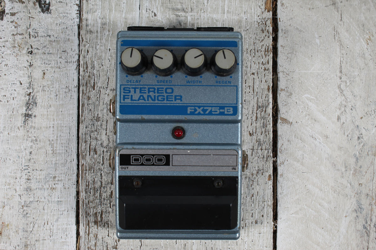 DOD Stereo Flanger FX75-B Pedal Electric Guitar Effects Pedal Main image