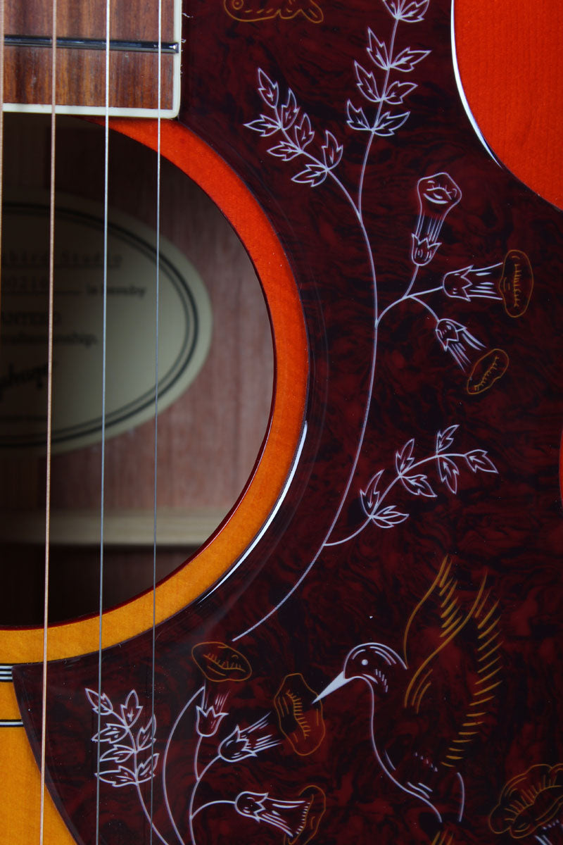 Epiphone Hummingbird Studio Acoustic Electric Guitar Faded Cherry Sunburst