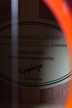 Epiphone Hummingbird Studio Acoustic Electric Guitar Faded Cherry Sunburst