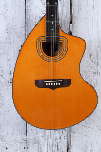 Giannini Craviola GSCRA-SPC FM Acoustic Electric Guitar with Hardshell Case