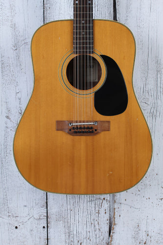 Epiphone 1970s Texan-12 FT-160 12 String Acoustic Guitar with Hardshell Case