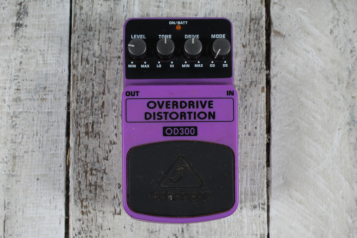 Behringer OD300 Overdrive / Distortion Pedal Electric Guitar Effects Pedal Main image