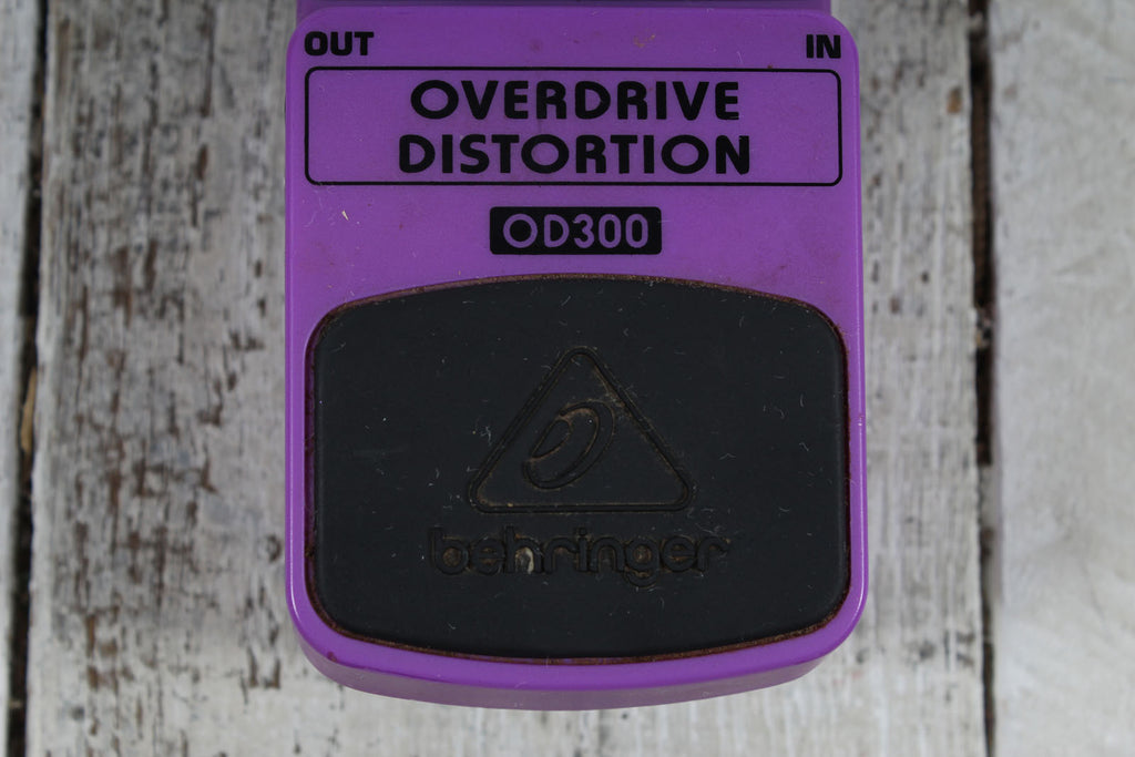 Behringer OD300 Overdrive / Distortion Pedal Electric Guitar Effects Pedal