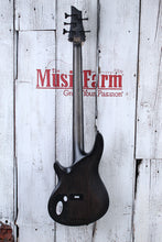 Load image into Gallery viewer, Schecter C-5 GT Bass 5 String Electric Bass Guitar Satin Charcoal Burst