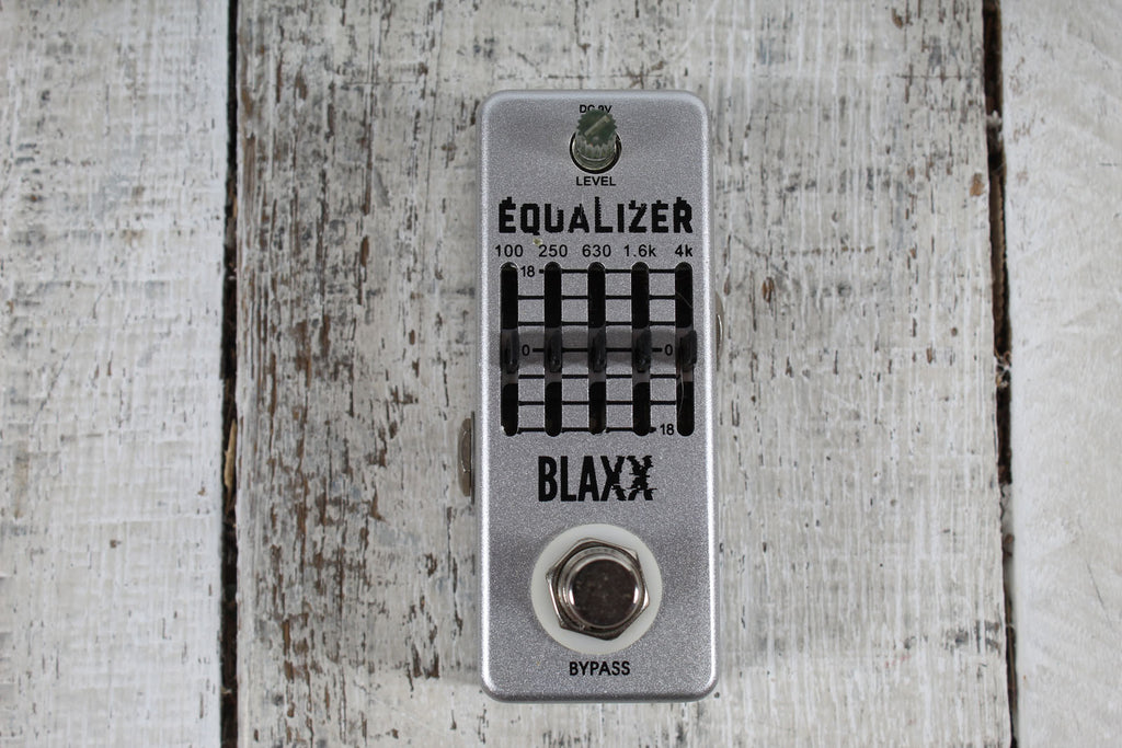 Blaxx EQ 5B Pedal Electric Guitar 5 Band Equalizer Effects Pedal