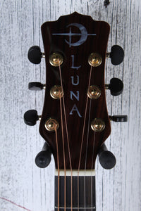 Luna Vista Eagle Grand Concert Cutaway Acoustic Electric Guitar w Hardshell Case