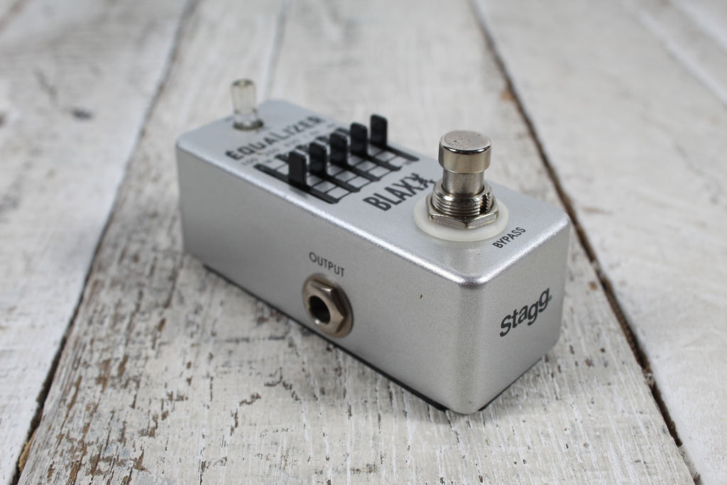 Blaxx EQ 5B Pedal Electric Guitar 5 Band Equalizer Effects Pedal