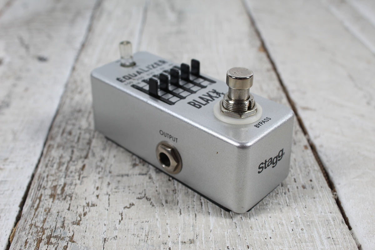 Blaxx EQ 5B Pedal Electric Guitar 5 Band Equalizer Effects Pedal