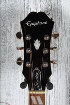 Epiphone Dove Studio Dreadnought Acoustic Electric Guitar Violinburst Finish