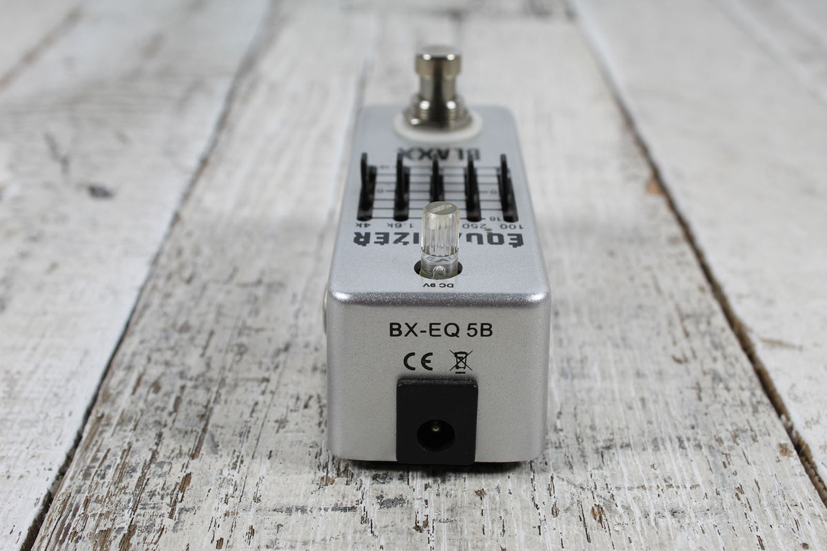 Blaxx EQ 5B Pedal Electric Guitar 5 Band Equalizer Effects Pedal