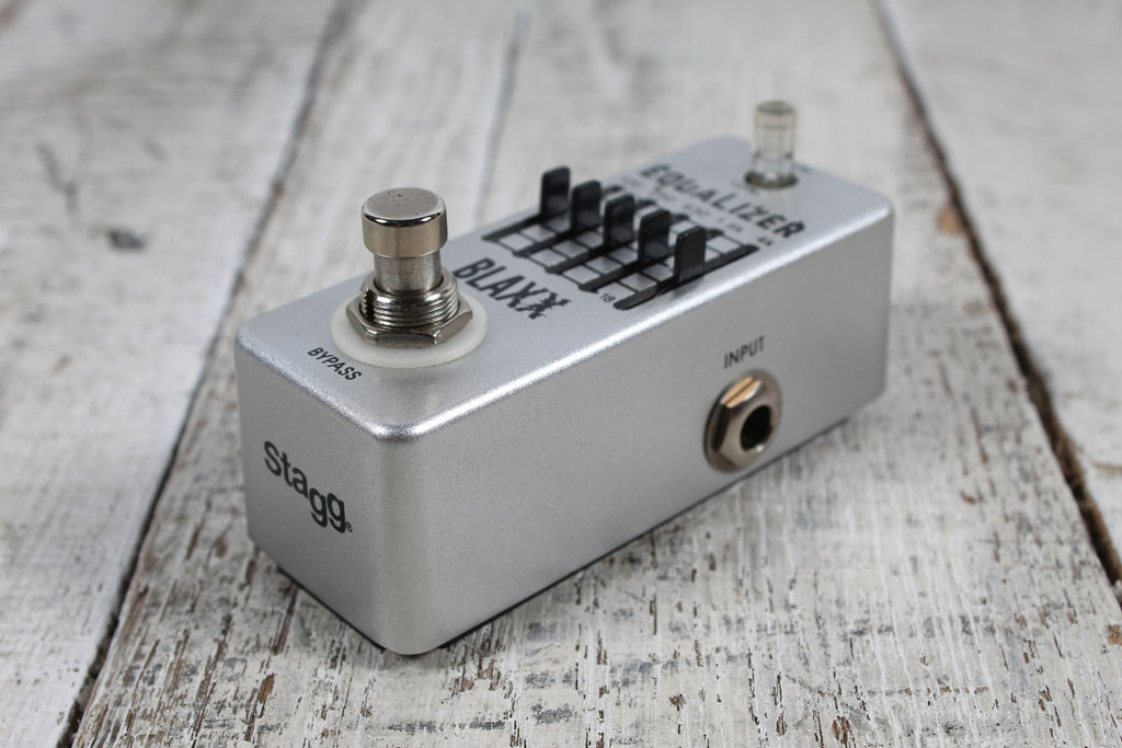 Blaxx EQ 5B Pedal Electric Guitar 5 Band Equalizer Effects Pedal