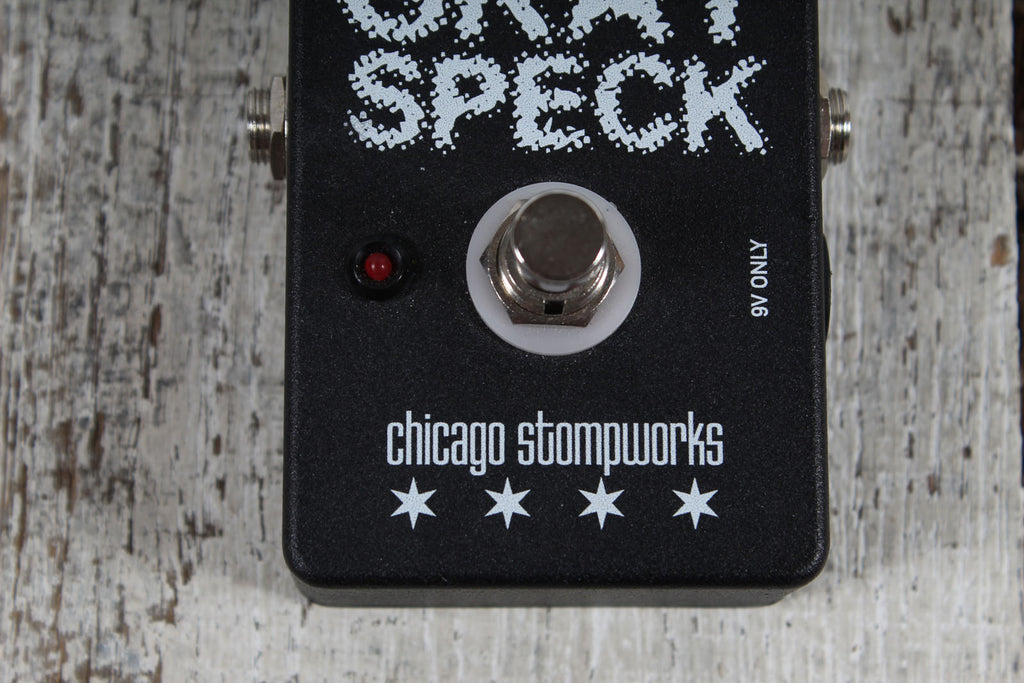 Chicago Stompworks Gray Speck Effects Pedal Electric Guitar Overdrive Effects Pedal