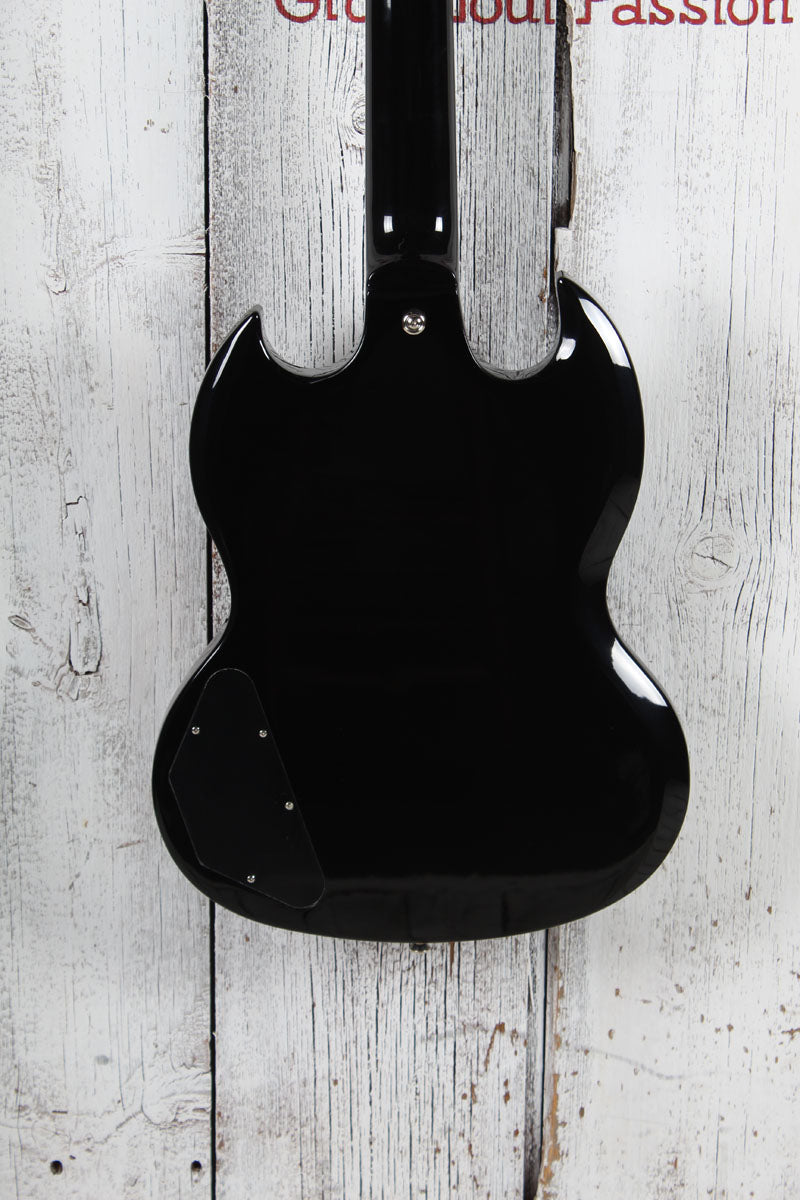 Epiphone SG Standard Solid Body Electric Guitar Ebony Finish with Gig Bag