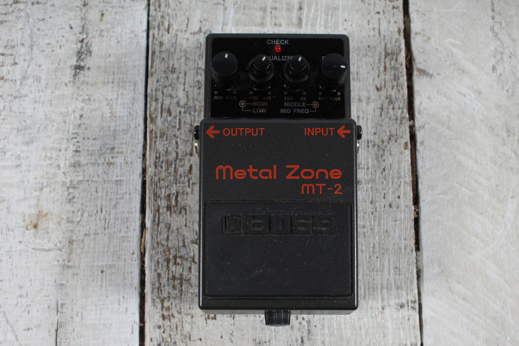 Boss MT-2 Metal Zone Distortion Pedal Electric Guitar Distortion Effects Pedal