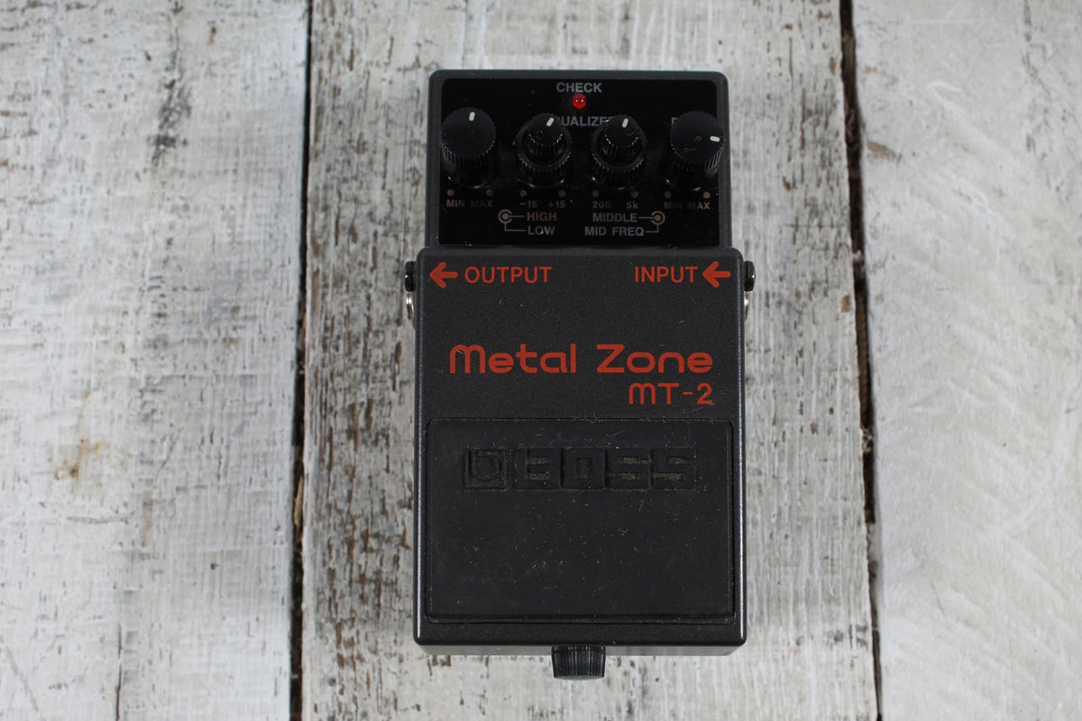 Boss MT-2 Metal Zone Distortion Pedal Electric Guitar Distortion Effects Pedal