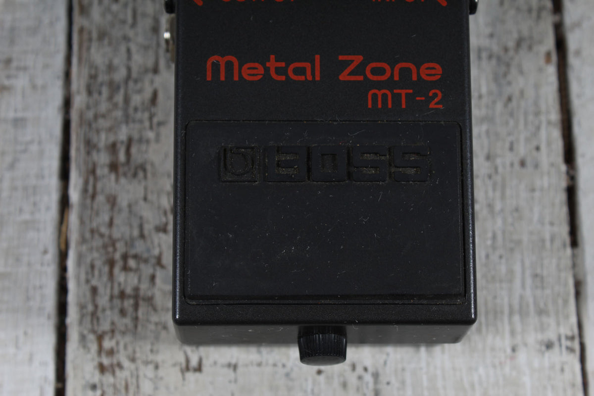 Boss MT-2 Metal Zone Distortion Pedal Electric Guitar Distortion Effects Pedal