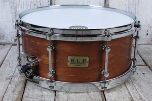 Tama LSP146 S.L.P. Fat Spruce Snare Drum 6 x 14 Inch Snare Wild Satin Spruce