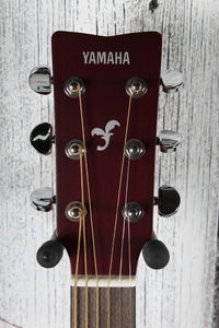 Yamaha FSX800C Concert Cutaway Acoustic Electric Guitar Solid Spruce Ruby Red