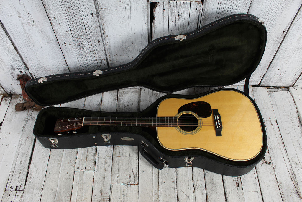 Martin D-28 Billy Strings Signature Acoustic Guitar Natural with Hardshell Case