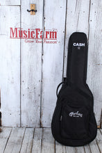 Load image into Gallery viewer, Martin DX Johnny Cash Dreadnought Acoustic Electric Guitar Jett Black w Gig Bag