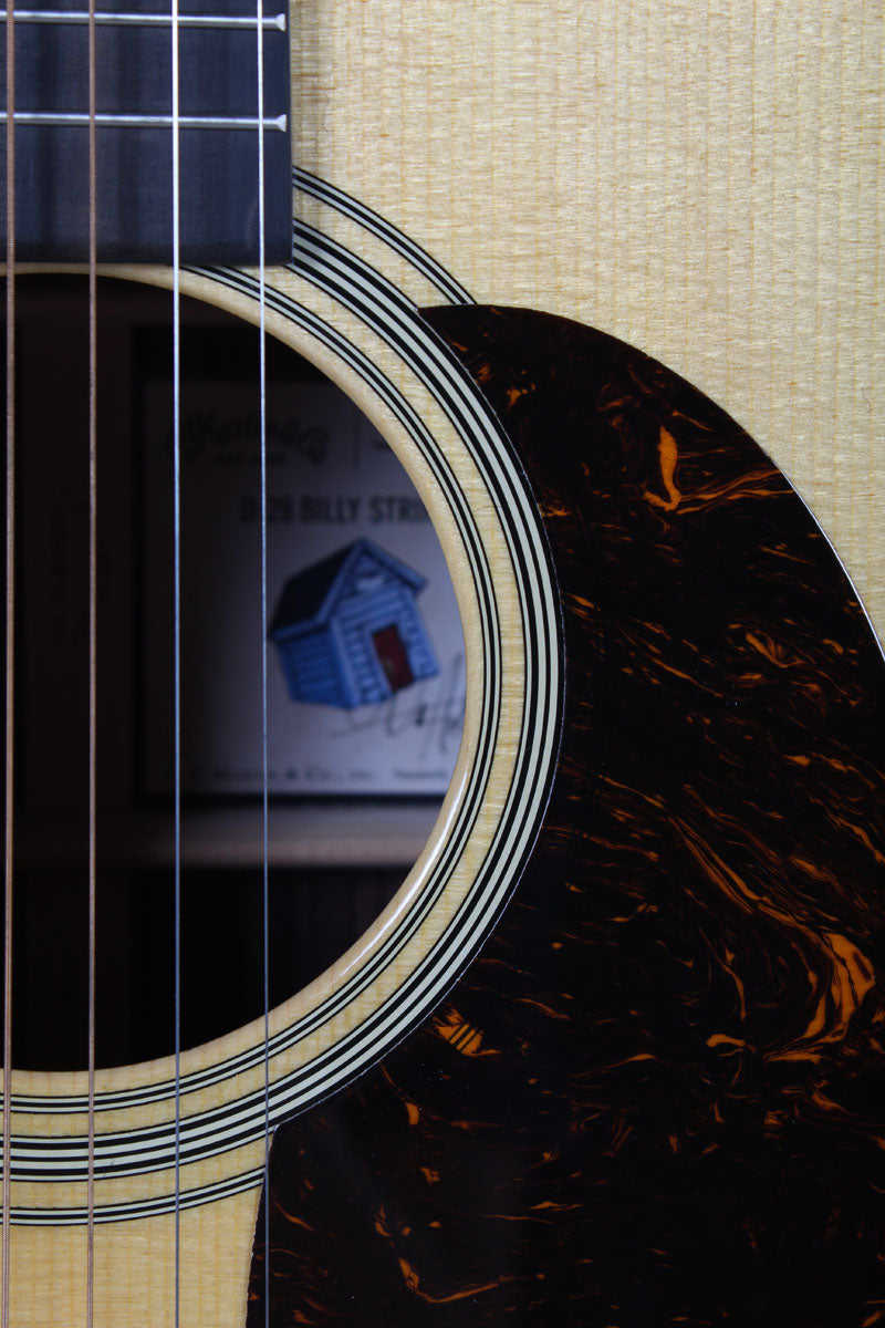 Martin D-28 Billy Strings Signature Acoustic Guitar Natural with Hardshell Case
