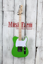 Load image into Gallery viewer, Squier 2025 Limited Edition Sonic Esquire H Electric Guitar Lime Green Finish