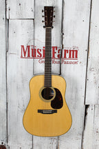 Martin D-28 Billy Strings Signature Acoustic Guitar Natural with Hardshell Case