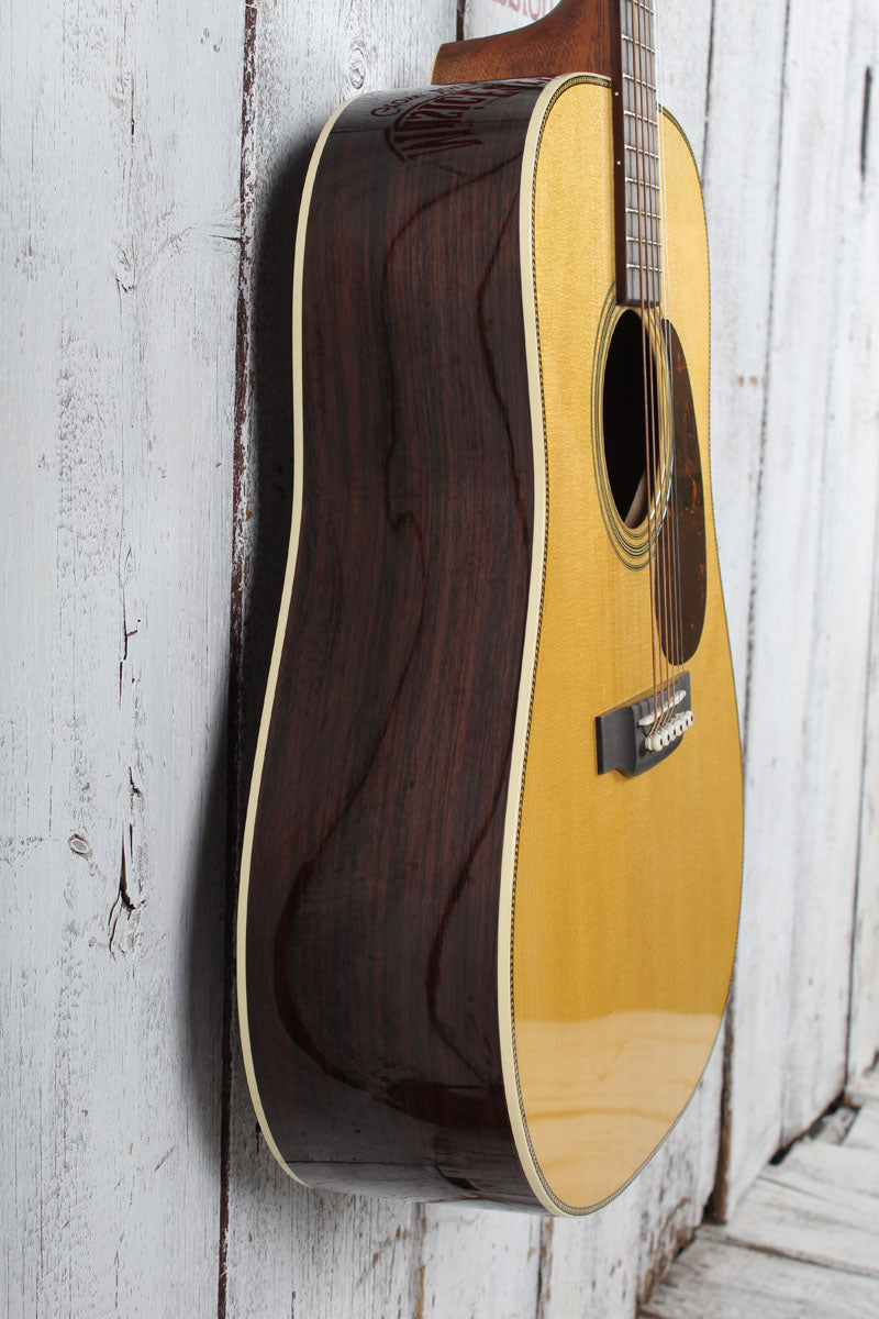 Martin D-28 Billy Strings Signature Acoustic Guitar Natural with Hardshell Case