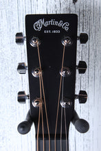 Load image into Gallery viewer, Martin DX Johnny Cash Dreadnought Acoustic Electric Guitar Jett Black w Gig Bag