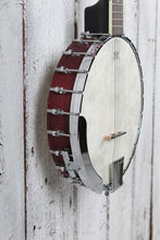 Load image into Gallery viewer, Washburn Americana Series B6 Six String Open Back Banjo with Remo Head