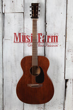 Martin 000-15M All Mahogany 000-14 Fret Acoustic Guitar with Softshell Case