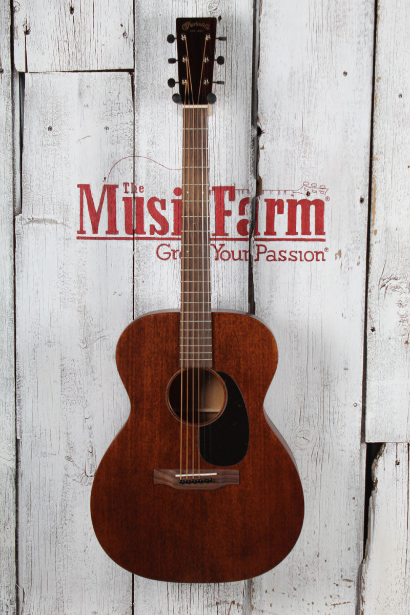 Martin 000-15M All Mahogany 000-14 Fret Acoustic Guitar with Softshell Case