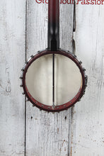 Load image into Gallery viewer, Washburn Americana Series B6 Six String Open Back Banjo with Remo Head