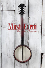 Load image into Gallery viewer, Washburn Americana Series B6 Six String Open Back Banjo with Remo Head