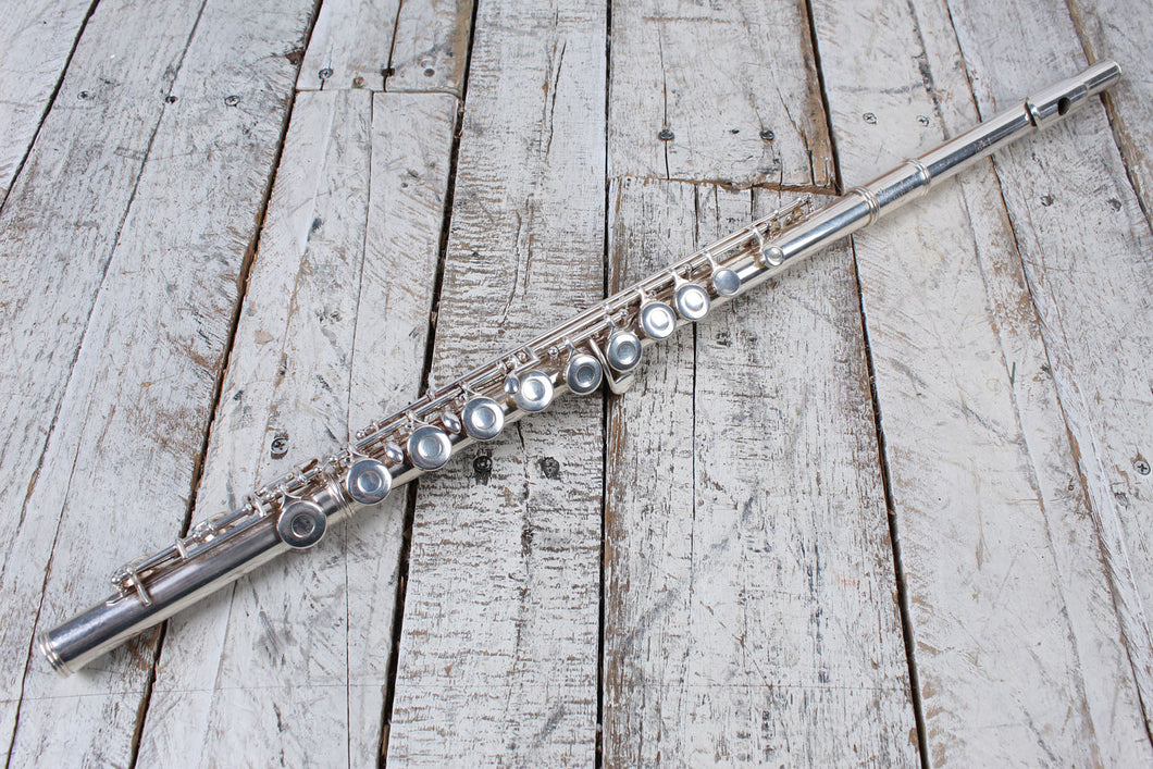 Gemeinhardt 2SP Silver Plated Student Flute Made in the USA with Hardshell Case