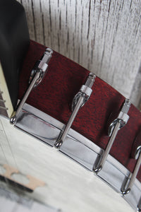 Washburn Americana Series B6 Six String Open Back Banjo with Remo Head