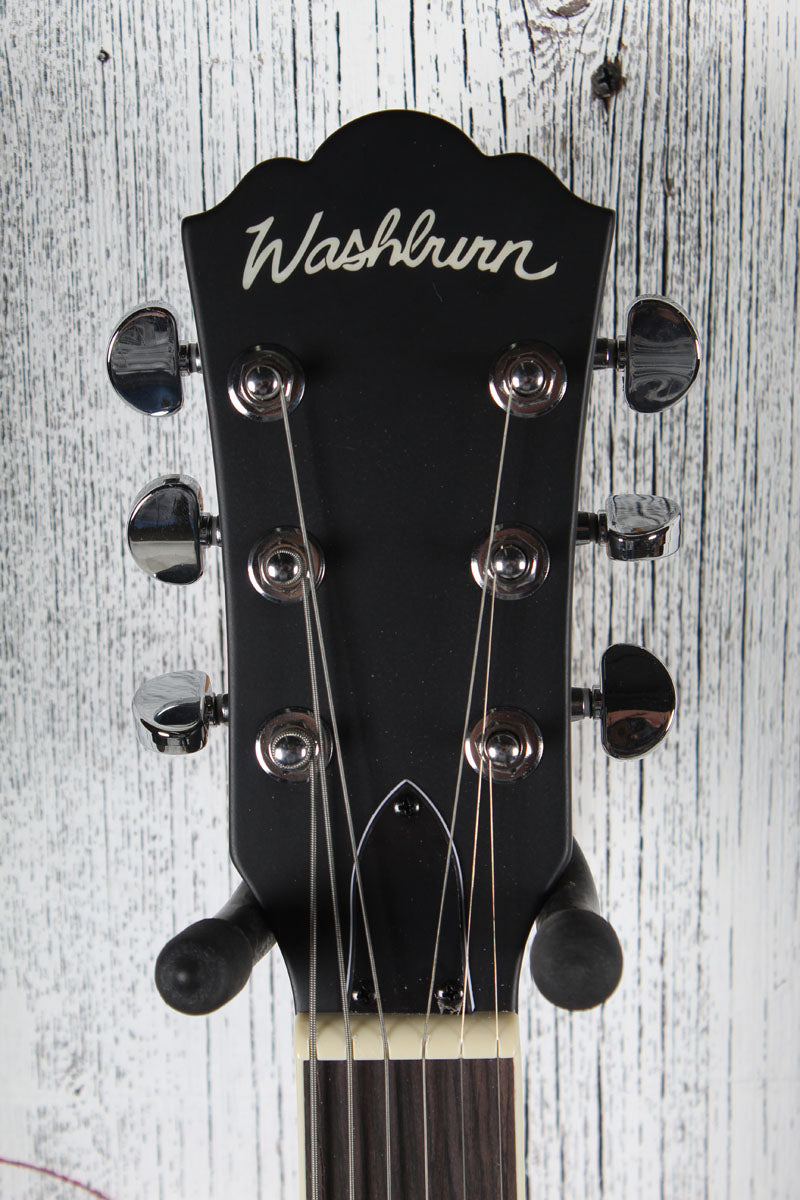 Washburn Americana Series B6 Six String Open Back Banjo with Remo Head