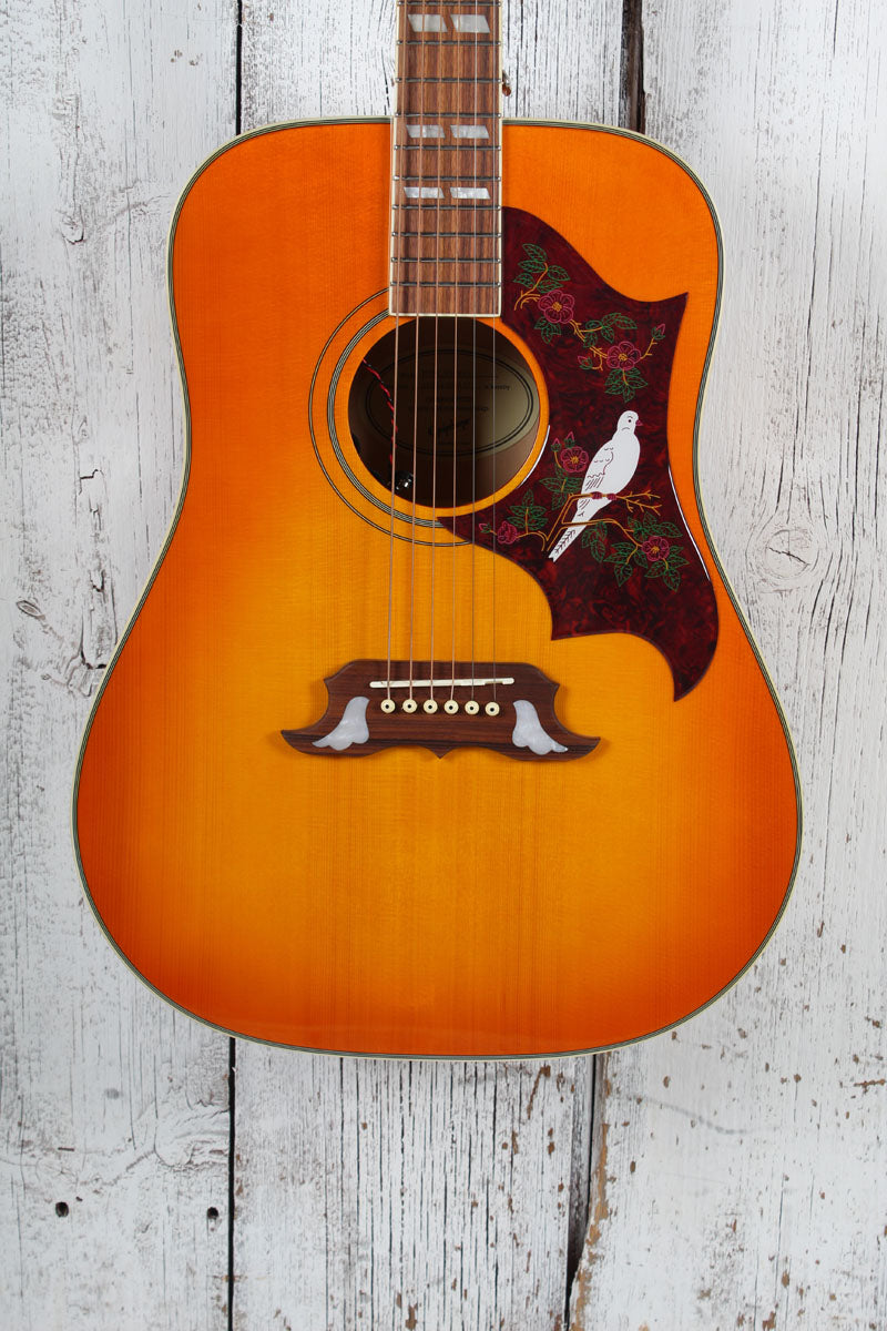 Epiphone Dove Studio Dreadnought Acoustic Electric Guitar Violinburst Finish